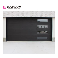 Portes de garage en aluminium à commande à distance, design moderne personnalisé, pas cher, antivol