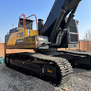 รถขุดตีนตะขาบ Volvo EC380 มือสอง สภาพดี รักษาอย่างดี รุ่นดั้งเดิม ขนาดใหญ่ - Product Image 3