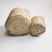 Grosir Desain Kustom Rami Rami Bulat Bawah Tas Beras Karung Goni Tas Biji Kopi