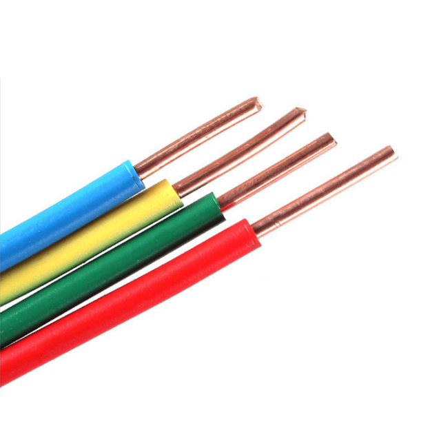 HT CABLES 450/750V 6mm2 10mm2 H07V-U CE for PVC Insulated Stranded Copper Flexible Wire for House Building Use
