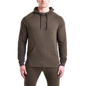 Chándales ajustados de entrenamiento de gimnasia ajustados para hombre personalizado último diseño pulóver polar invierno impermeable bordado liso sólido - Product Image 2