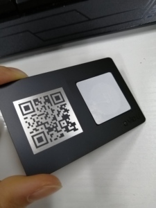 Chất Lượng Cao Tùy Chỉnh Thương Hiệu Logo Ntags 216 <span class=keywords><strong>NFC</strong></span> Kim Loại Danh Thiếp Thẻ Thông Minh - Product Image 3