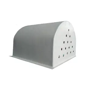 Factory Direct Custom OEM Fiberglass Motor Rain Cover Horizontal Motor Shield Vertical Motor Fiberglass Rain Cover