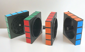 Broyeur à herbes en plastique moderne à 4 couches, rotatif, grand, créatif, avec logo personnalisé en gros - Product Image 6