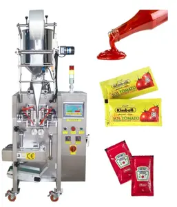 Máquina de envasado de bolsitas multifuncional de sellado de llenado de sal de azúcar granular de embalaje automático de fábrica