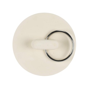 Tapón de <span class=keywords><strong>fregadero</strong></span> de <span class=keywords><strong>goma</strong></span> blanca superventas tapón de bañera tapón de drenaje de agua vendedor superior producto de <span class=keywords><strong>goma</strong></span> - Product Image 2