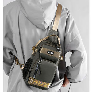 Tas selempang olahraga bermerek desainer kualitas tinggi selempang bahu Logo kustom - Product Image 6