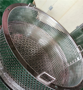 स्टेनलेस स्टील छिद्रित टोकरी सफाई उपकरण ट्रे जल निकासी फ़िल्टर मेष क्रट धातु उत्पाद शैली - Product Image 2