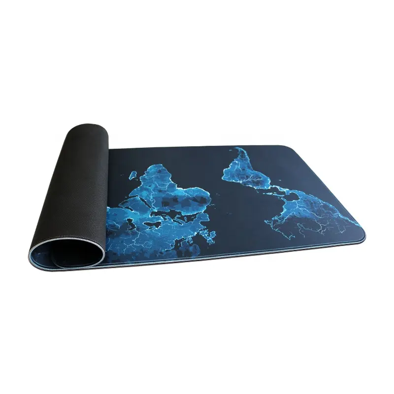 Grand tapis de souris de jeu en caoutchouc, tapis de bureau PC