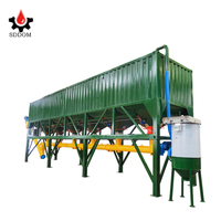 Silo horizontal machines de Offre Spéciale de ciment 50 tonnes étanchéité en vrac structure en acier construction silo de ciment
