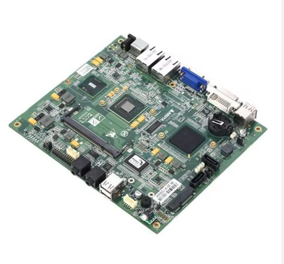 Mini-ITX Industrial Control Motherboard, Fanless Embedded Mainboard with Dual Gigabit Ethernet for Industrial PC/Automation
