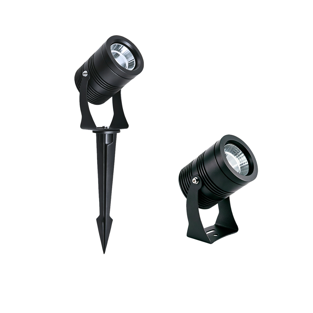 12v 24v Outdoor Garden Pin Spot Light 3w 5w 7w 10w Ip65 High Bright Reflector Led Garden Flood Light Led Spike Light for Garden
