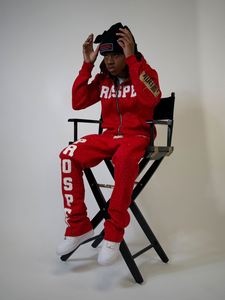 Sweat à capuche intégral personnalisé Yingling, coupe ample, imprimé, survêtement, automne, polaire technique écologique, coupe-vent pour homme - Product Image 3