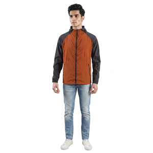 Veste coupe-vent pour homme Finer Threads, nouveau design, prix abordable, respirante, facile à porter, couleurs contrastées, très vendue, à capuche - Product Image 1