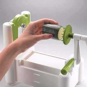 Livraison Rapide - Hachoir Manuel Ergonomique en Acier Inoxydable pour Légumes, Ustensile de Cuisine pour Faire des Légumes Bouclés - Product Image 6
