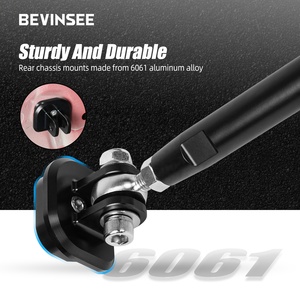 Bvinsee อุปกรณ์พยุงหลังปรับได้ทำจากอะลูมิเนียม <span class=keywords><strong>G7</strong></span>สำหรับ Vag Vw Golf Mk7 GTI Rabbit Mk7.5 Alltrack สำหรับ <span class=keywords><strong>Audi</strong></span> A3 S3 RS3 - Product Image 3