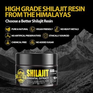 Résine de Shilajit de l'Himalaya de qualité supérieure 2024, marque privée, pour hommes, stimulant énergétique et soutien immunitaire, acide fulvique - Product Image 4