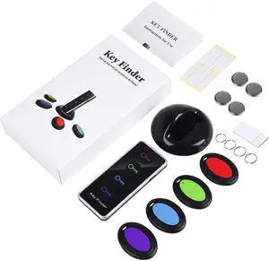 Wireless Key Finder Locator One Drag Four Home Anti-loss Device Mobile Phone Search Weapon Anti-loss Device