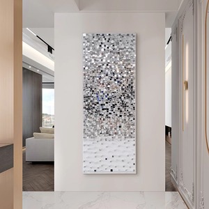 Peinture murale contemporaine moderne en acrylique transparent sculpté sur mesure, style nature morte 3D, œuvre d'art pour hôtel, vente en gros - Product Image 5
