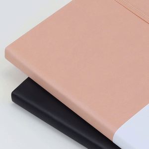 Wholesale Cheap Price PU Leather A5 <b>Journal</b> Hardcover Custom Logo Multi-color Cover Options with Lined Page 100 Sheets Gift - Product Image 1
