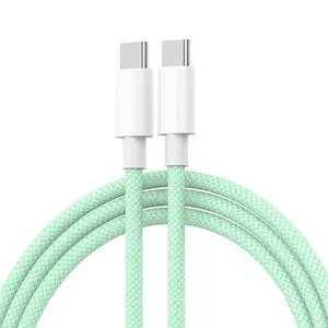 High Quality Popular Type C Portable Transmission Method 60W mobile phone Pure Copper PVC Quick Charging Data Cable