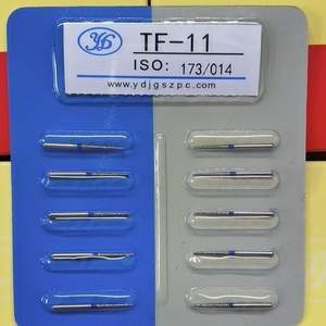 QCmedical frese diamantate di alta qualità per la dentaria in acciaio per trapano e accessori per strumenti dentali - Product Image 2