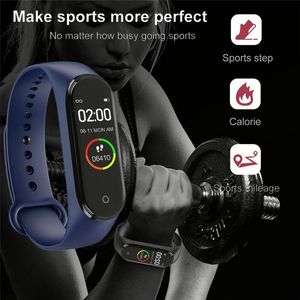 Smartwatch M4 Heart Rate <b>Sleep</b> Smart Band Color Screen Smart Bracelet M4 Smartwatches for Men and Women - Product Image 5