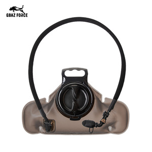 Gbaz Force 1,5 L – Sac d'hydratation étanche en TPU pour activités de plein air, randonnée, camping, sport – Marron uni - Product Image 1