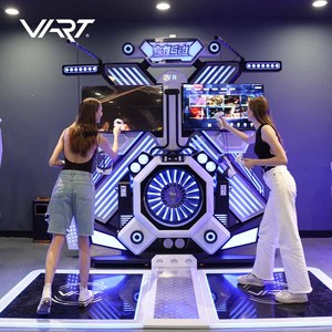Manèges de réalité virtuelle <span class=keywords><strong>VR</strong></span> Chain Shops, simulateurs de réalité virtuelle, brevet d'usine 9D, aire de jeux d'escalade en Chine - Product Image 5