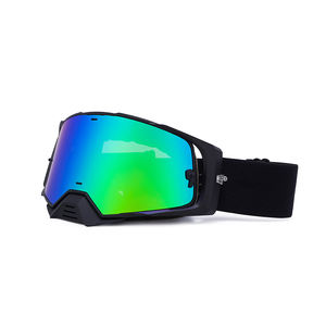 แว่นตาโมโตครอส แว่นตาสำหรับรถวิบาก ATV รถจักรยานยนต์ ป้องกันรังสียูวี 400 พร้อมที่ครอบจมูก ใช้ได้กับหมวกกันน็อค - Product Image 2