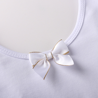 Justaucorps de ballet à manches longues pour filles, robe de danse avec jupe, tenues de ballerine pour tout-petits, costumes de danse pour enfants avec nœud