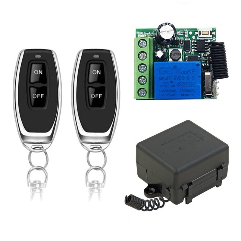 433M <strong>Wireless</strong> <strong>Remote</strong> <strong>Control</strong> <strong>Switch</strong> DC5V 9V 12V 24V 60V Single Channel Attendance Access <strong>Control</strong> Module Small Suitcase
