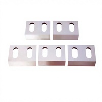 Lames de broyeur personnalisées SKD11/9CrSi, couteaux de broyage durables pour le recyclage du plastique, du bois et du caoutchouc
