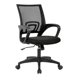 Fabricantes de China, precios baratos, silla de escritorio para ordenador, sillas de oficina ergonómicas para personal de malla giratoria ejecutiva