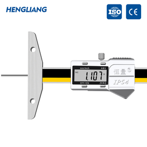 Hengliang in acciaio inox digitale nonio pinze 0-30mm 0.01mm ad alta precisione piccolo foro misuratore di profondità pinze elettroniche - Product Image 4
