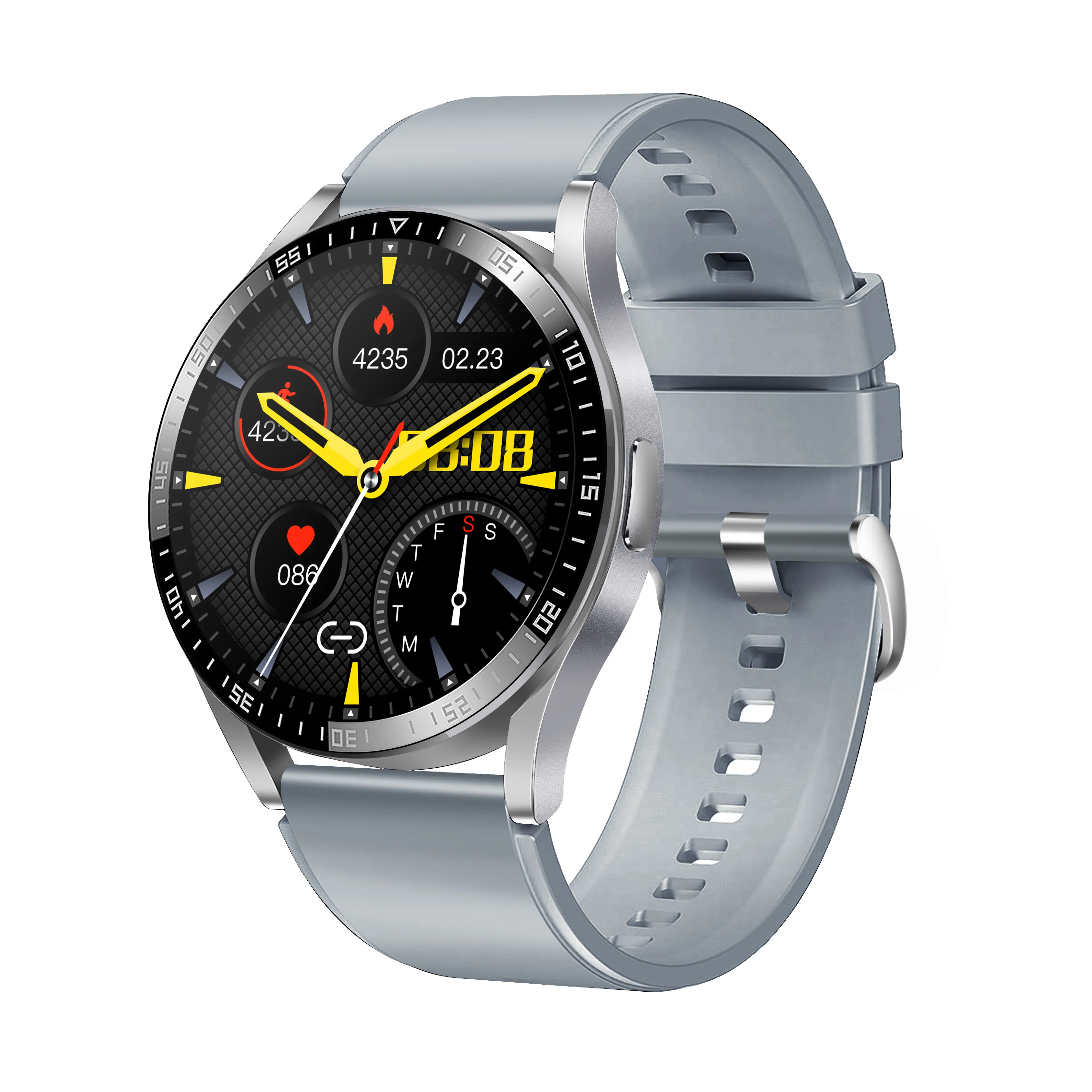 Cggo — montre connectée K35 pour les hommes, étanche conforme à la norme ip67, moniteur de rythme cardiaque, idéal pour les téléphones Android et iOS, fonction appel, nouveau modèle de 2022