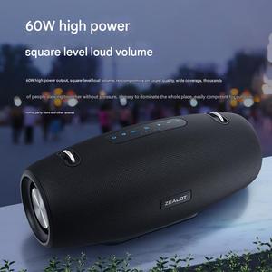 Zealot S67 Loa <span class=keywords><strong>Bluetooth</strong></span> Không Dây Với Khối Lượng Cao Ngoài Trời Di Động Stereo Với Hai Microphone Karaoke Microphone Loa - Product Image 3