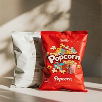 200g 340g 500g Usine Conception Imprimée Personnalisée Réutilisable Snack Pomme De Terre Igname Chips Popcorn Oreiller Stand up Emballage Pouch