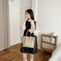 Sac fourre-tout en nylon imperméable et durable de luxe Sac à bandoulière léger de grande capacité pour femme
