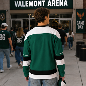 Camiseta Deportiva Personalizada para Hombre, Estilo Universitario, Manga Larga, para Fanáticos del Deporte, Camiseta de Equipo para el Día del Partido, Camiseta de Hockey - Product Image 2