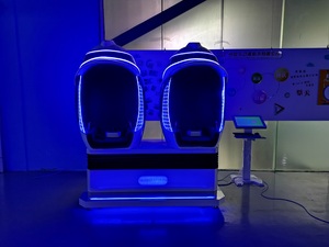 Chaises oeuf de réalité virtuelle 9D Vr de <span class=keywords><strong>parc</strong></span> d'attractions | Sièges oeuf Vr 2 joueurs pour <span class=keywords><strong>Center</strong></span> de jeux à vendre - Product Image 4