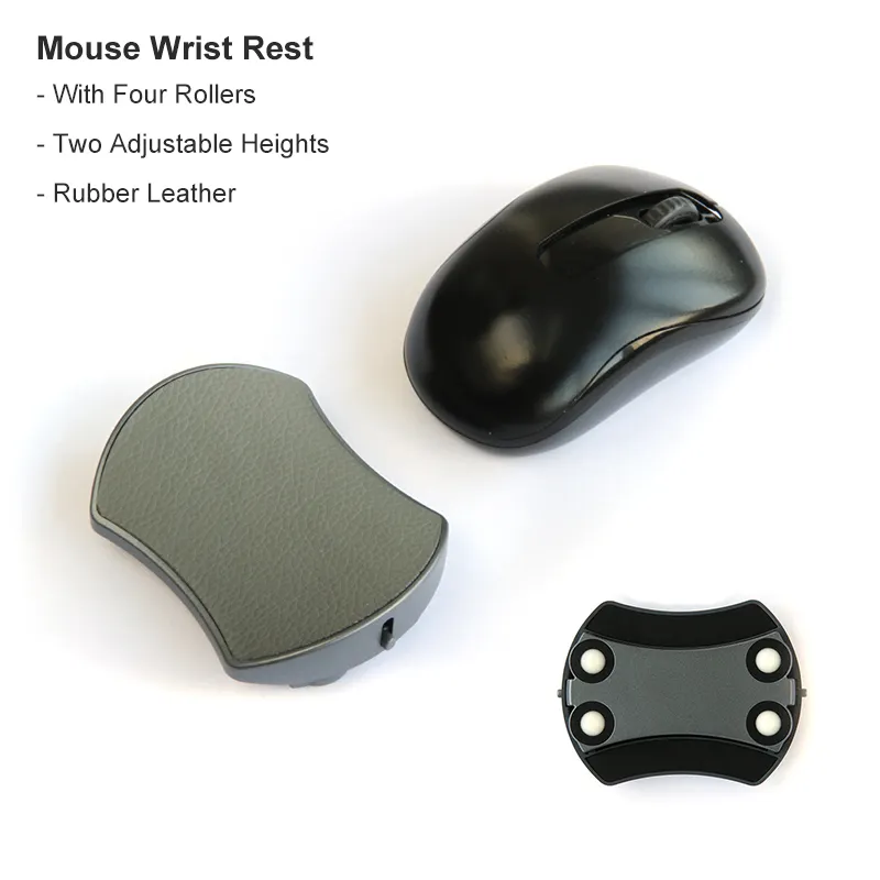 Repose-poignet de clavier et de souris de bureau résistant à l'usure de conception moderne de fournisseur direct d'usine de WT-1