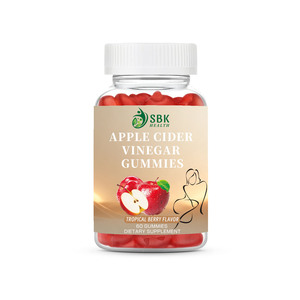 Custom Logo Weight Loss Formula Apple Cider Vinegar Gummies Tropical Berry Flavor Gummies Boost Energy Helps Manage Weight - Product Image 1