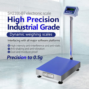 30*40 100 किलोग्राम डिजिटल औद्योगिक इलेक्ट्रॉनिक स्केल स्टील फ्लोर स्केल गतिशील वजन संचित हेक्टेयर SH2100-B7 - Product Image 4