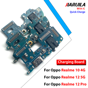Port de charge pour Oppo Realme 8i 10 <span class=keywords><strong>11</strong></span> 12 14 Pro 4G 5G Narzo 50A 50i Prime Note 50 60 Chargeurs Adaptateurs Câbles flexibles pour téléphone portable - Product Image 1