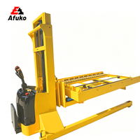 Forklift Stacker Listrik Tenaga AC Afuko Baru Kapasitas Angkut 1500kg Truk Forklift Transportasi Gudang