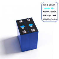 Stock UE EVeMB31 Batterie Lithium-Ion Rechargeable Prismatique LiFePO4 3.2V 330Ah 314Ah 280Ah pour Stockage Solaire