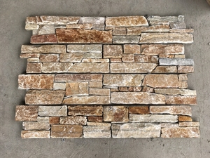 Lồng vào nhau đá tường mặt tiền gạch đá Veneer với lưới ủng hộ - Product Image 4