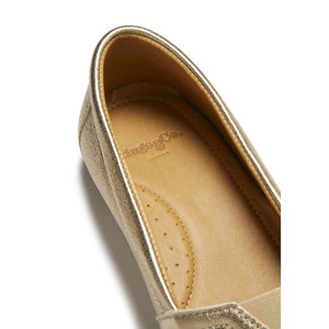 Alpargatas Chukka para Mujer, Cuero Dorado - Product Image 3