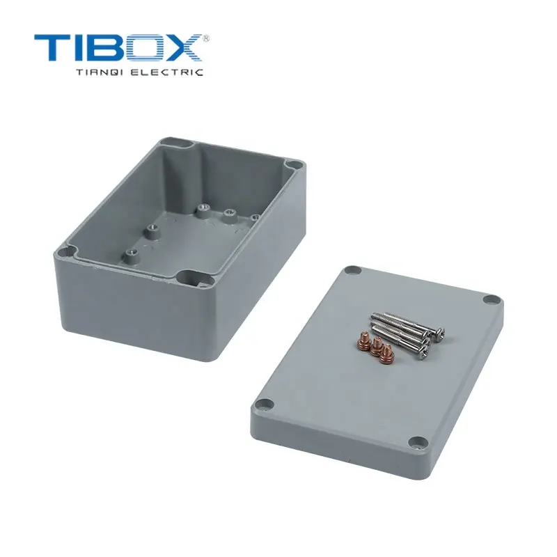 Scatola di giunzione elettrica impermeabile IP66 scatola incernierata in alluminio Wenzhou custodia in alluminio pressofuso Hidge